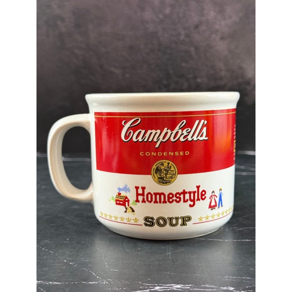VTG 1989 Westwood Campbells Homestyle Soup Mug 3 1/2in X 4in